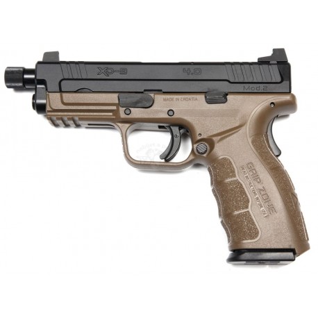 PISTOLE HS PRODUKT XD 9 Mod. 2 service model 4" TB 9mm BROWN